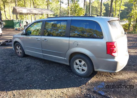 2013 Dodge Grand Caravan Sxt из США, поврежденный, VIN 2C4RDGCG6DR552885